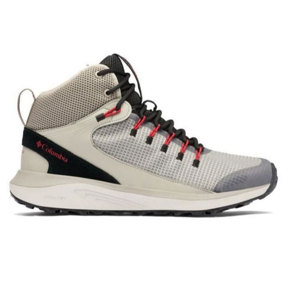 Columbia Men's Trailstorm Mid Waterproof Shoe in Kettle/Mountain Red Size 12